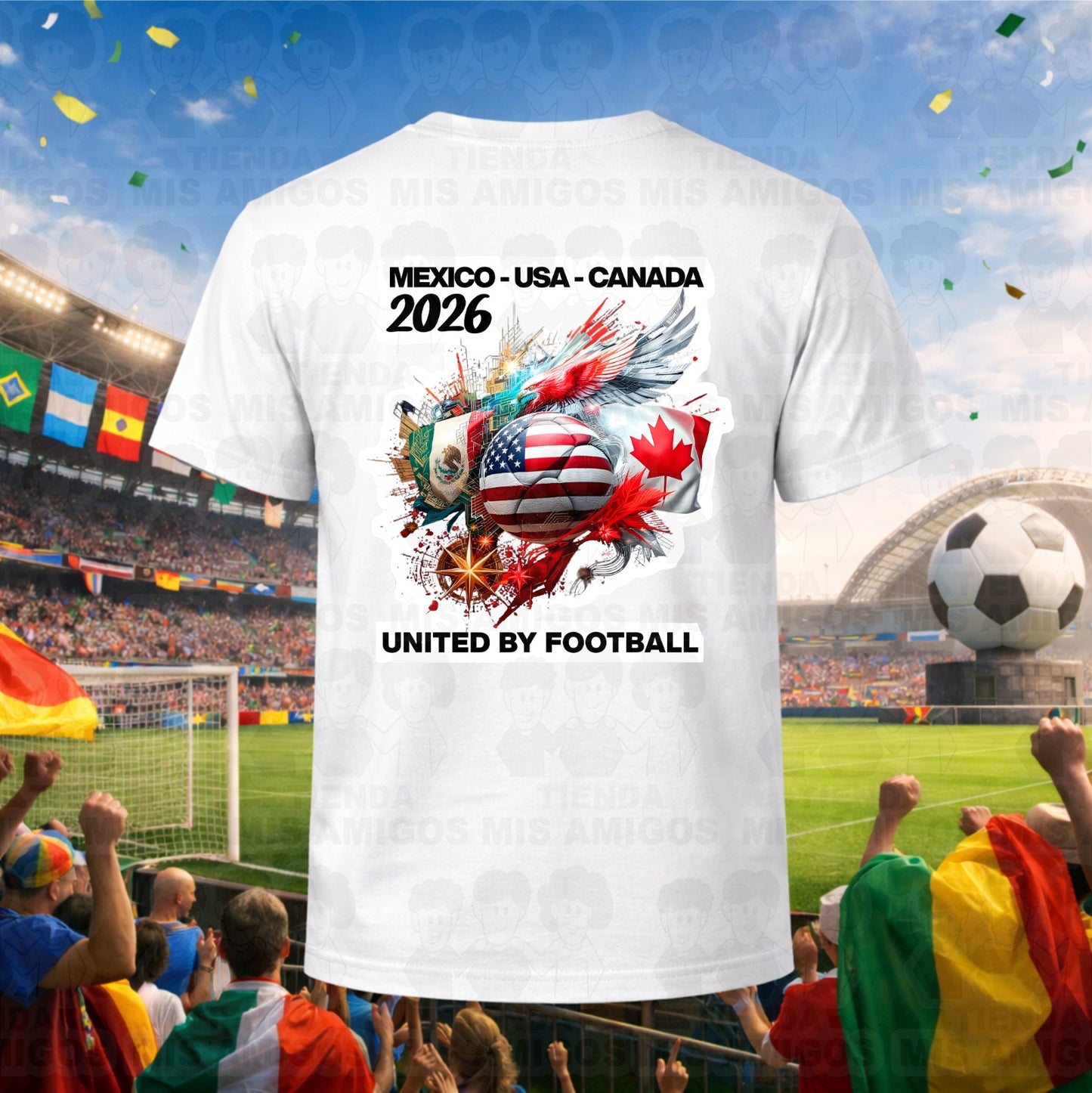 United By Football 2026 Heavyweight Fan Tee
